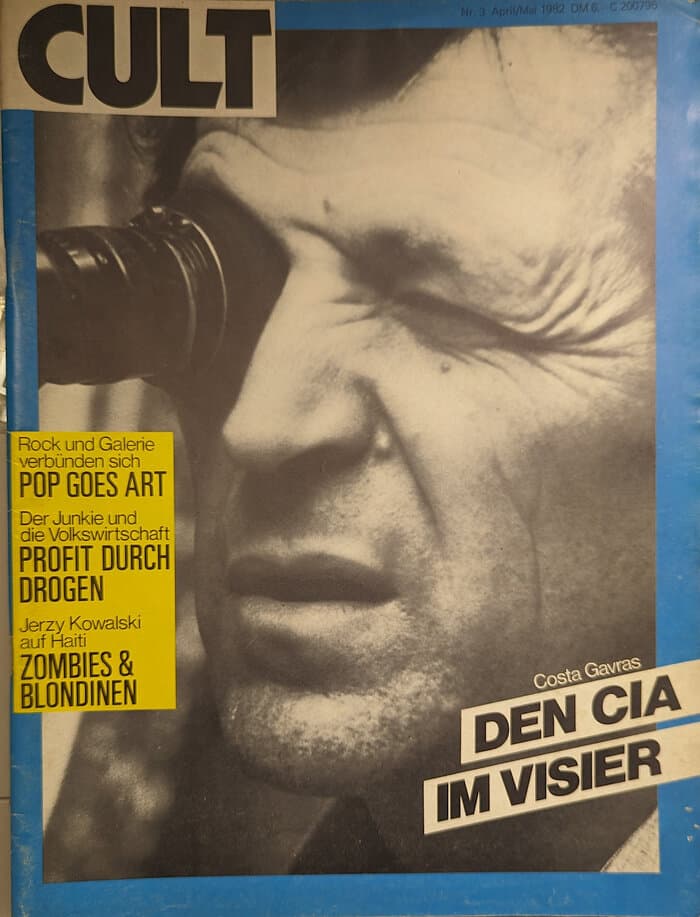 Cult No.3: Costa Gavras. Den CIA im Visier. - Ob Musik, Mode oder Politik: Zeitgeist pur.