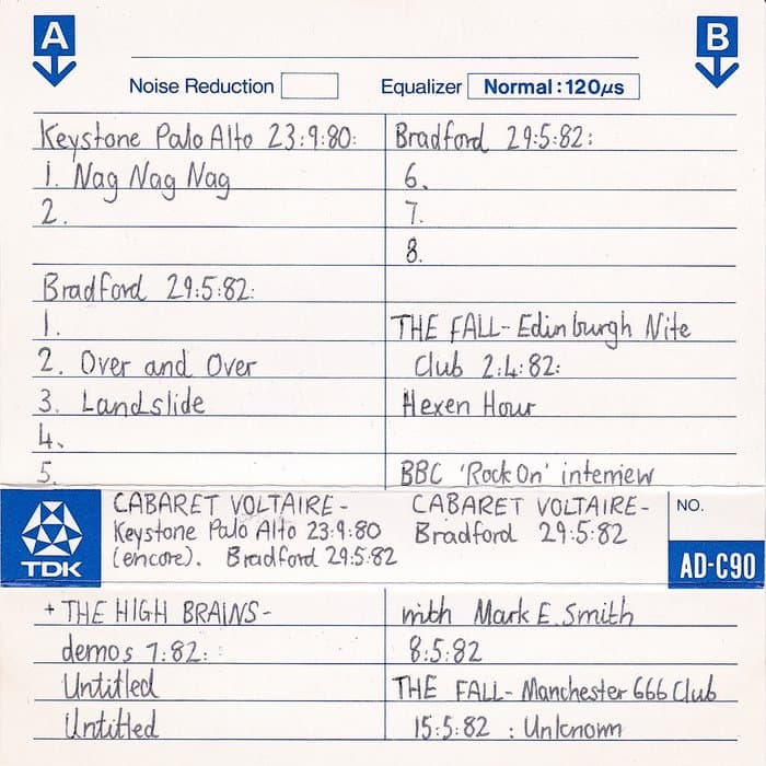 Live at Bradford University 29.05.82