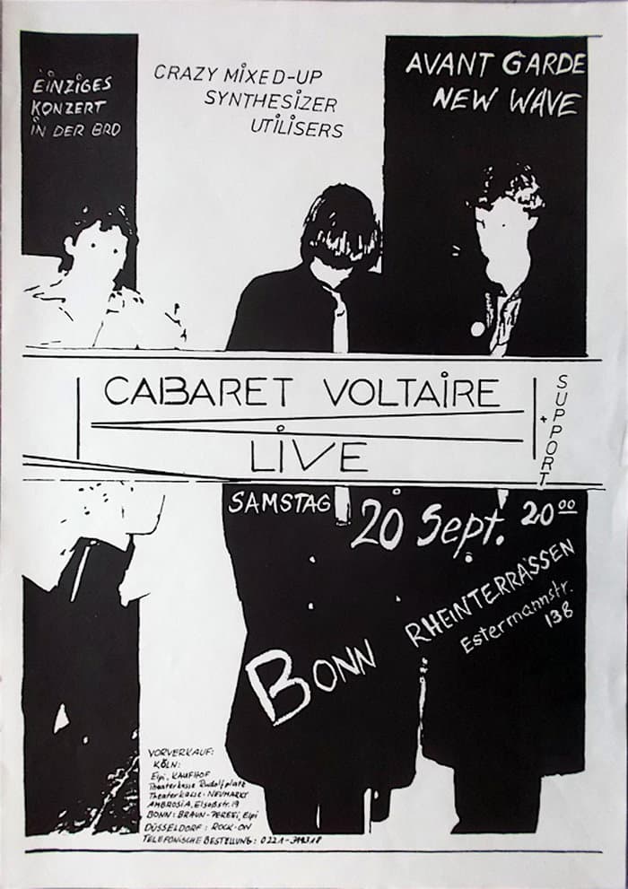 Cabaret Voltaire Live 1980