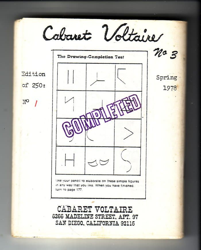 Cabaret  Voltaire No.3