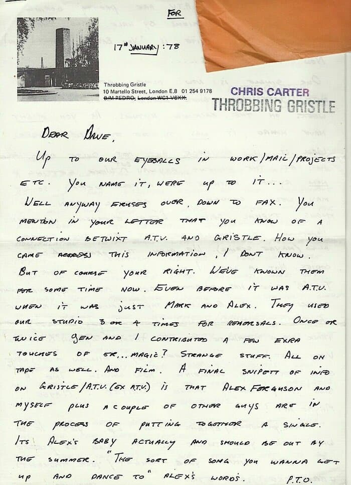 Letters by Chris Carter