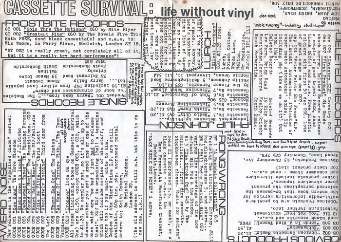 Cassette Survival No.1