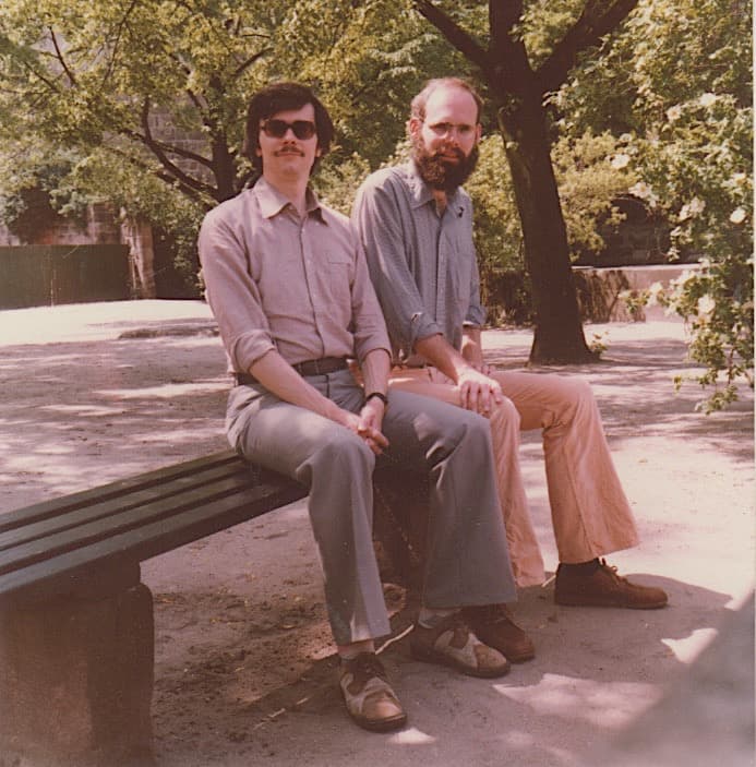 Larry Wendt and Christian Scholz Photo 1980
