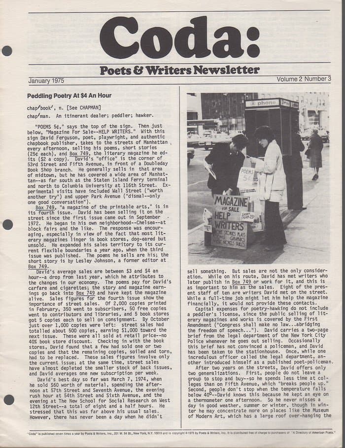 Coda Vol 2 Nr 3 (January 1975)
