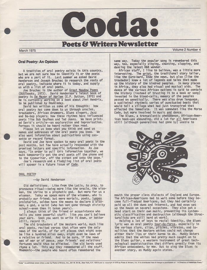 Coda Vol 2 Nr 4 (March 1975)