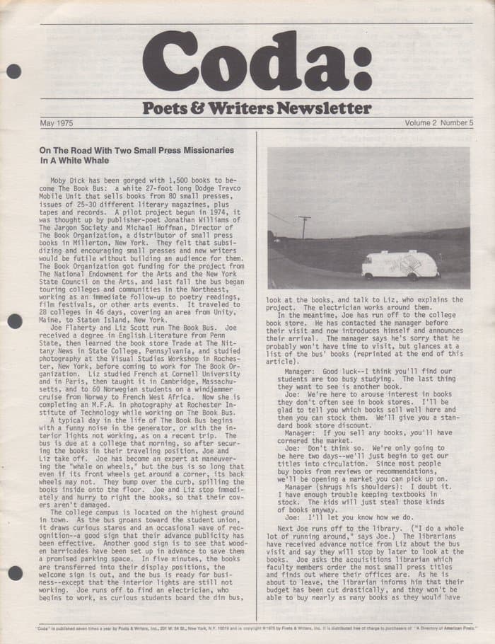 Coda Vol 2 Nr 5 (May 1975)