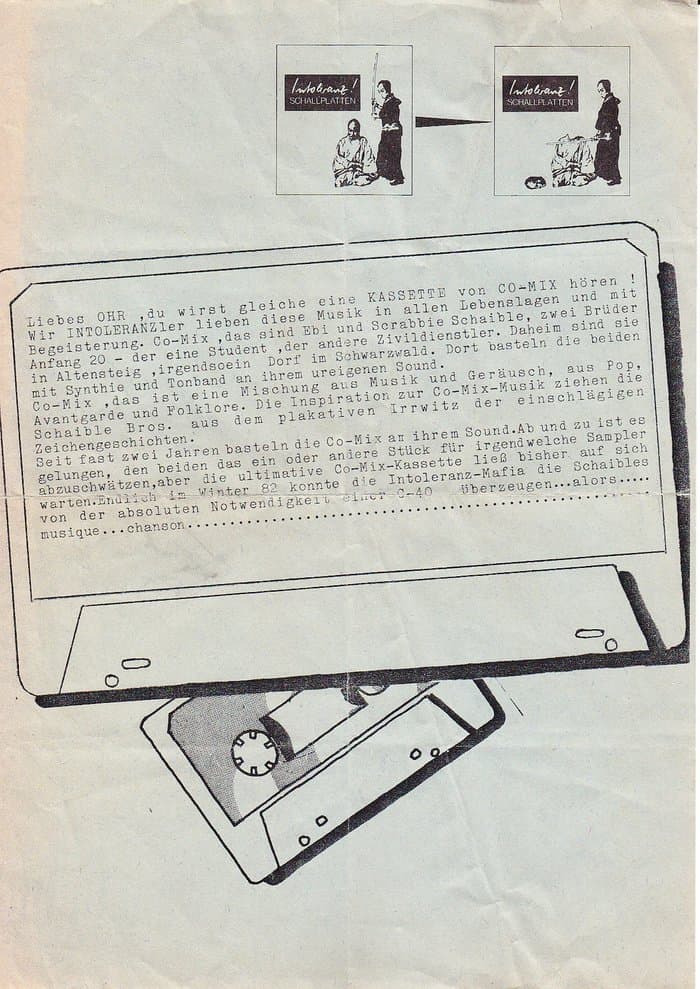 Promo-Sheet