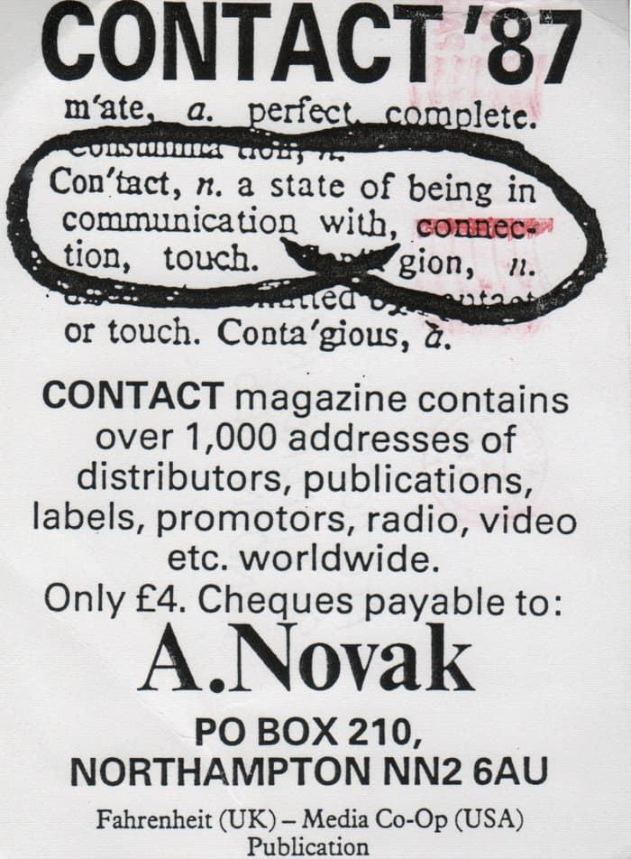 Contact 87 Promo