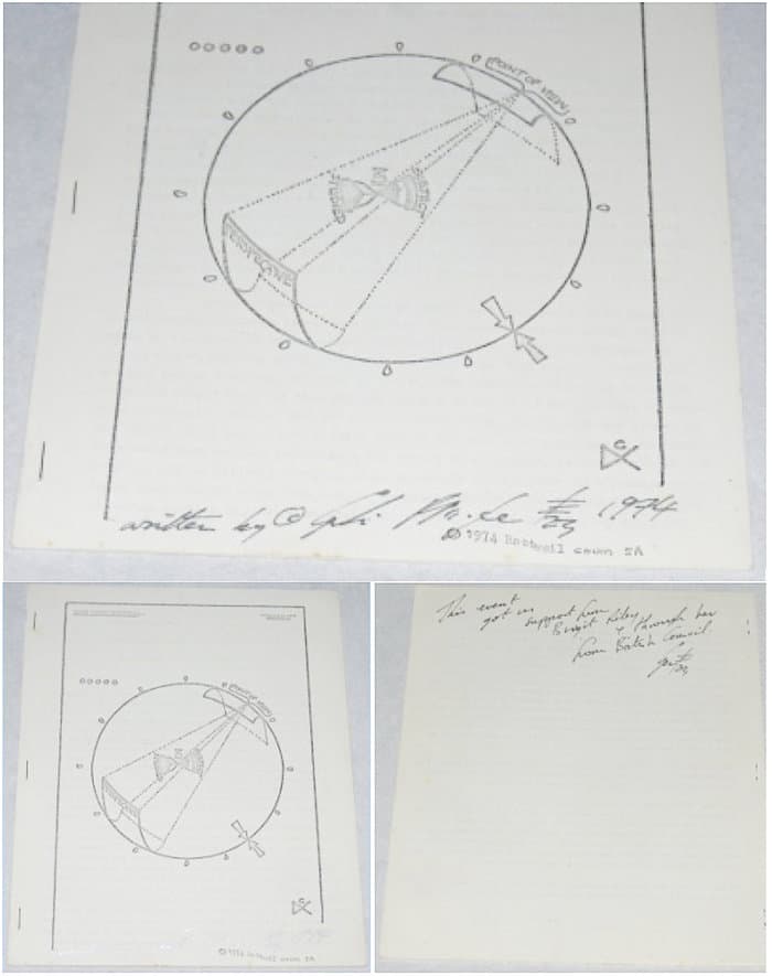 COUM Decoumposition ‘Schlimm’. 1974. 15 leaves, stapled binding.