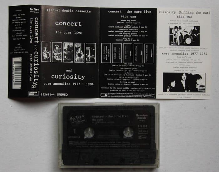 Concert (The Cure Live) And Curiosity (Cure Anomalies 1977 - 1984)