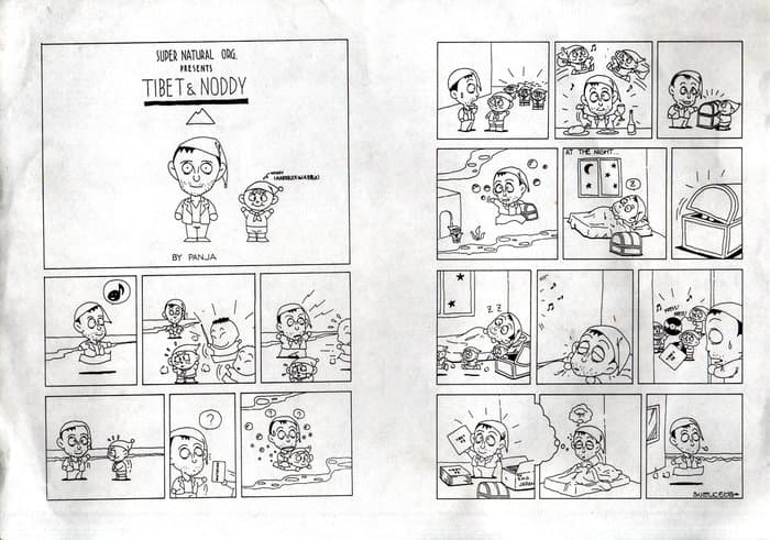 Current 93 Noddy Comic