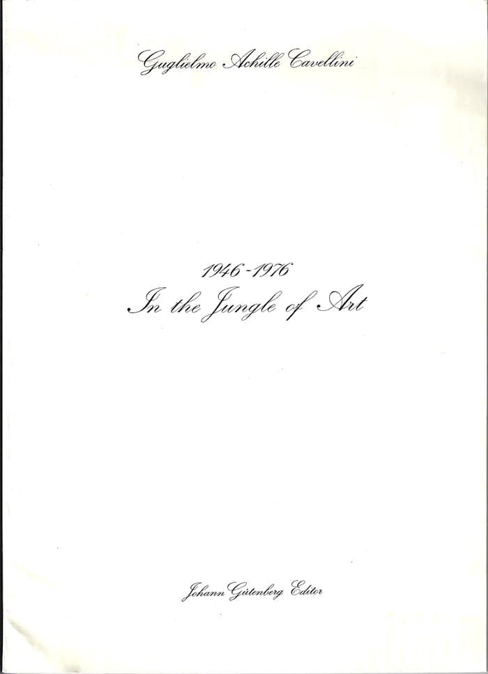 1946-1976 In the Jungle of Art