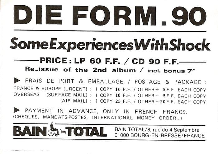 Bain Total Blue Catalog and more from 1987 to 90