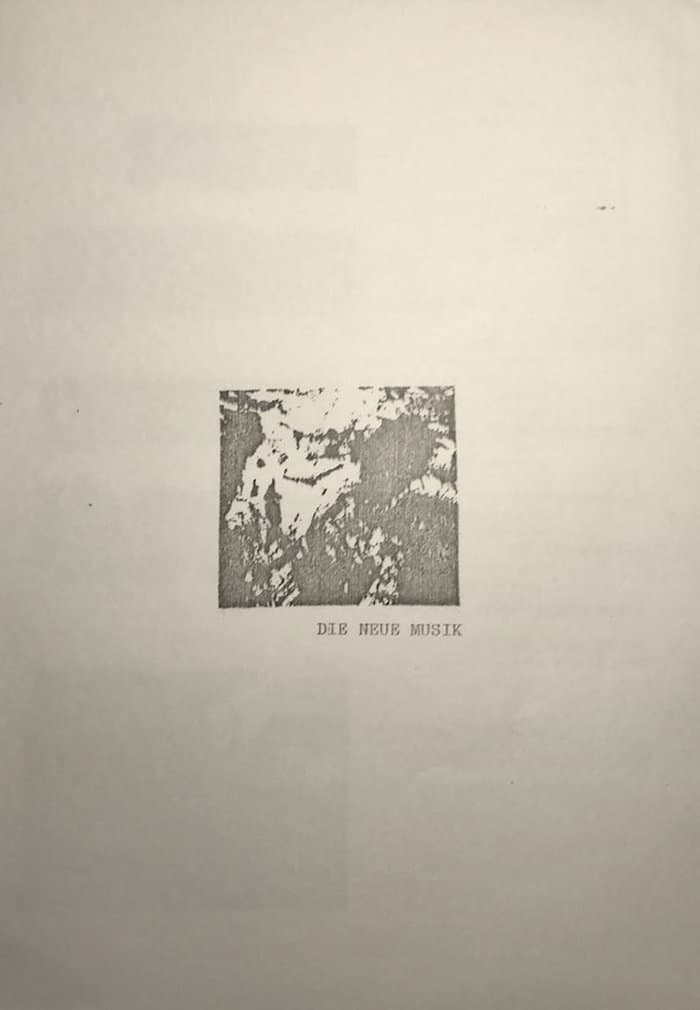 Die neue Musik