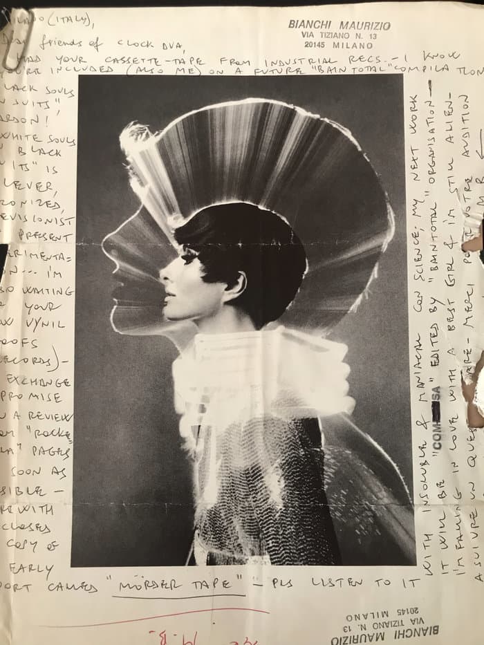 letter and Collage to Adi Newton