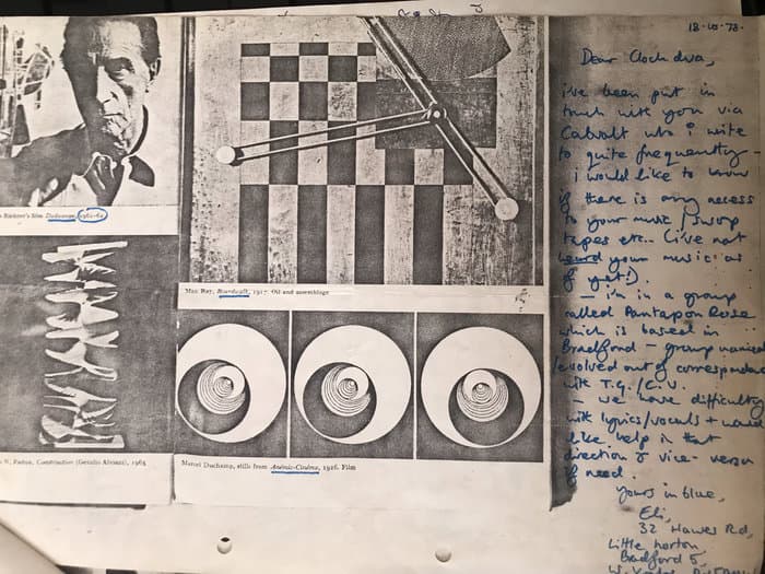 Letter to Adi Newton