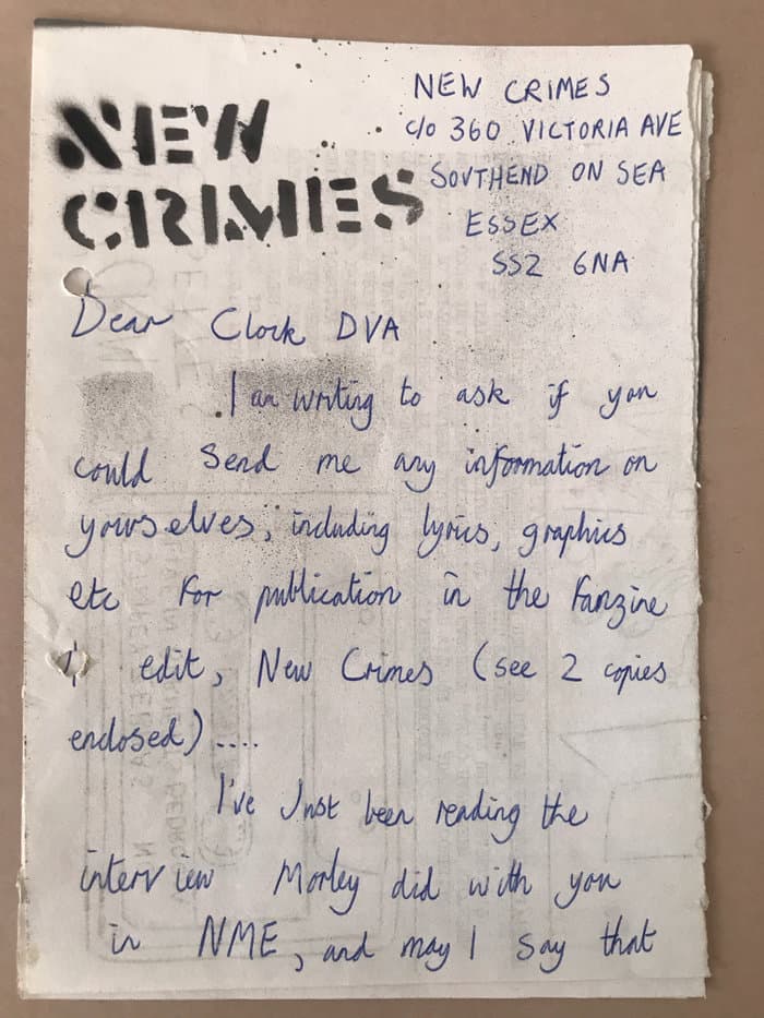 Letter to Adi Newton