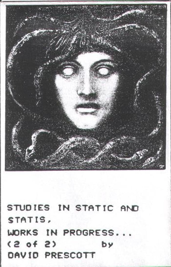 Studies In Static And Statis, Works In Progress..