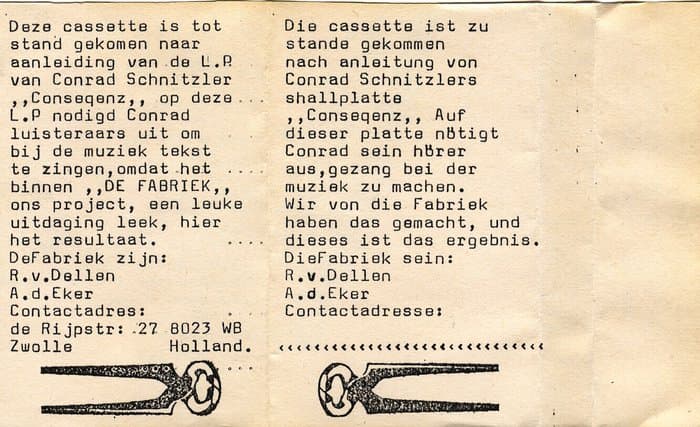 Fabrieks Conseqensus
