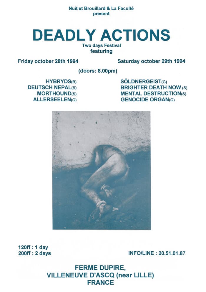 Deadly Actions I Festival Poster