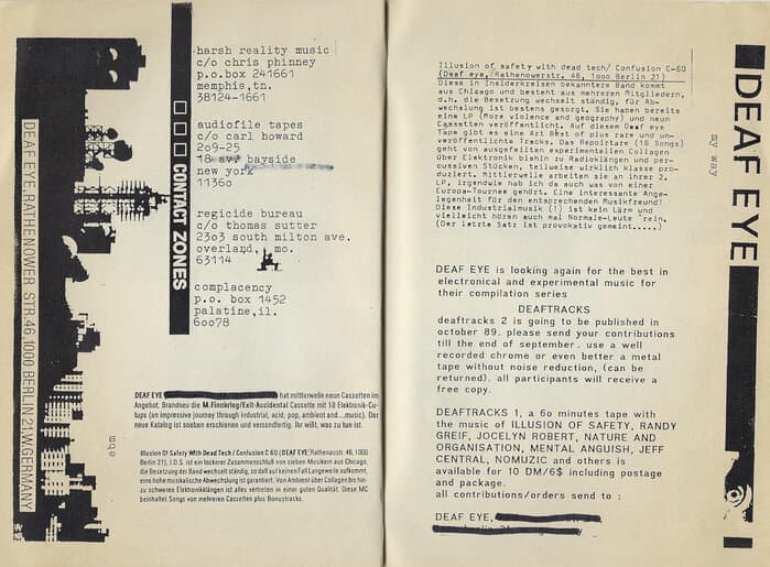 Deaformation 1989