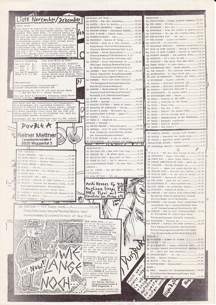 promo sheets