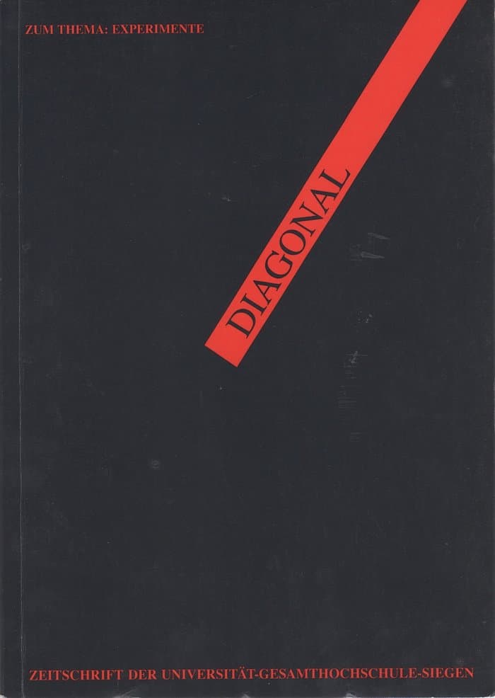 Diagonal Heft 1