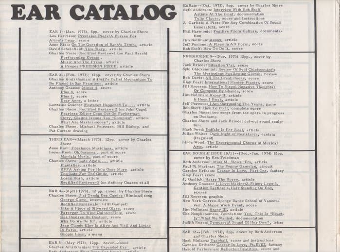 early and complete overview