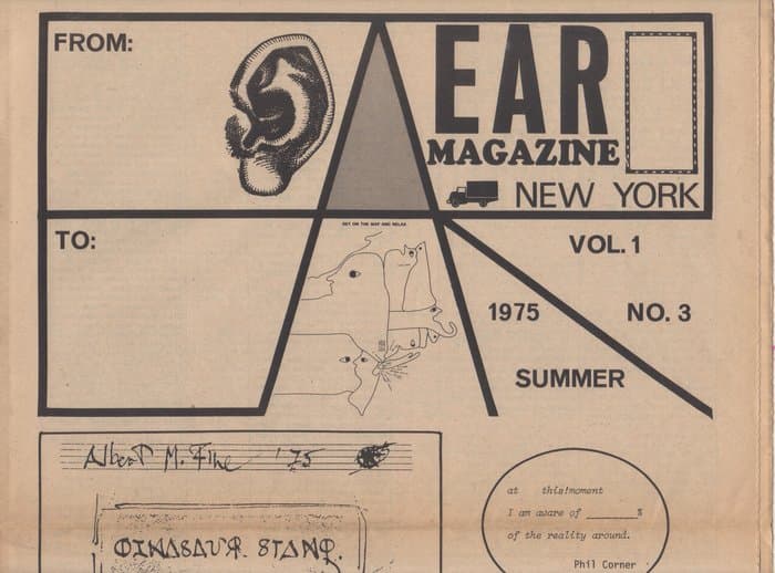 EAR Volume 01 Number 03 (Summer 1975)