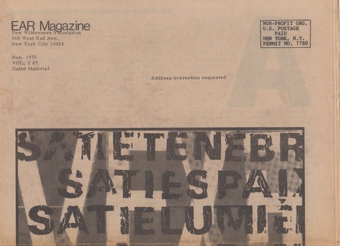 EAR Volume 02 Number 07 (November 1976)