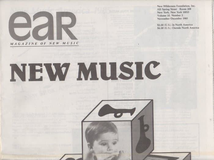 EAR Volume 10 Number 02 (November / December 1985)