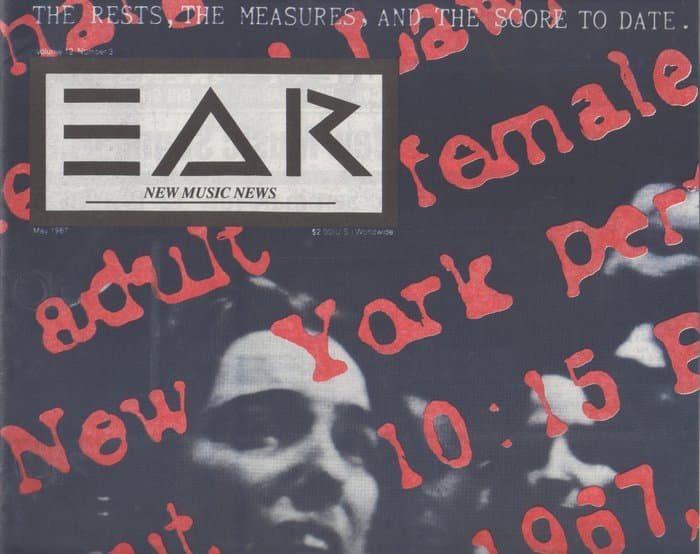 EAR Volume 12 Number 03 (May 1987)