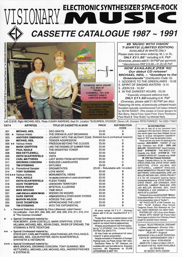 selected Promo-Sheets