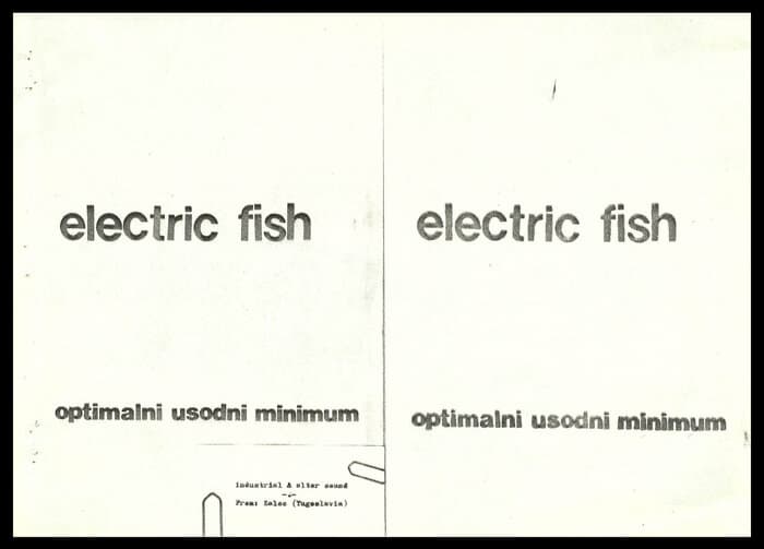 Electric Fish (Optimalni Usodni Minimum)