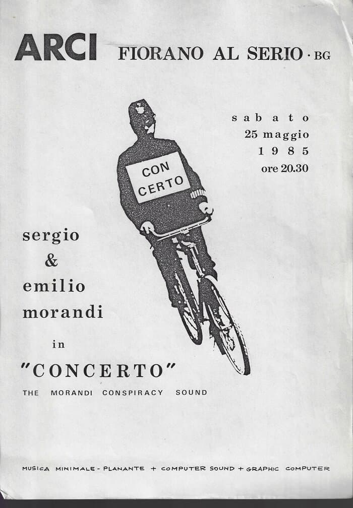 Concert Poster with Serhio Morandi