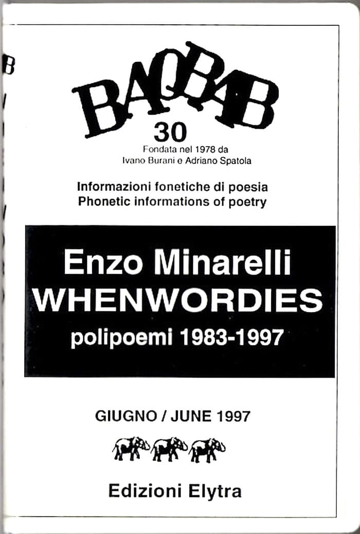 BAOBAB Nr. 30: Whenwordies - Polipoemi 1983-1997