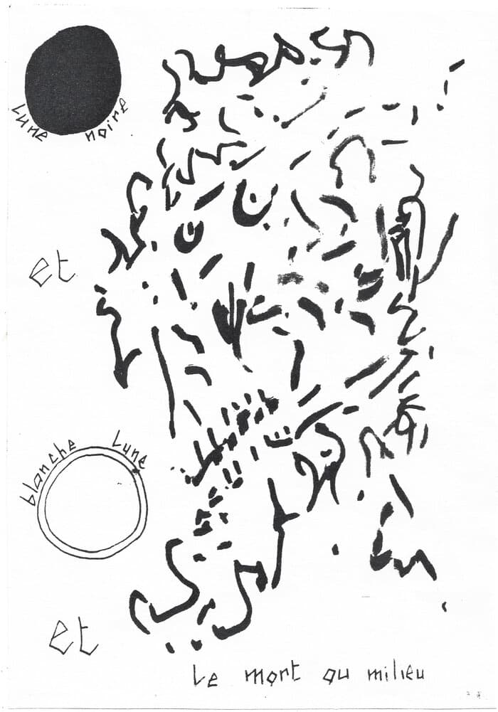 Artwork "Lune Noire et Blanche Lune"