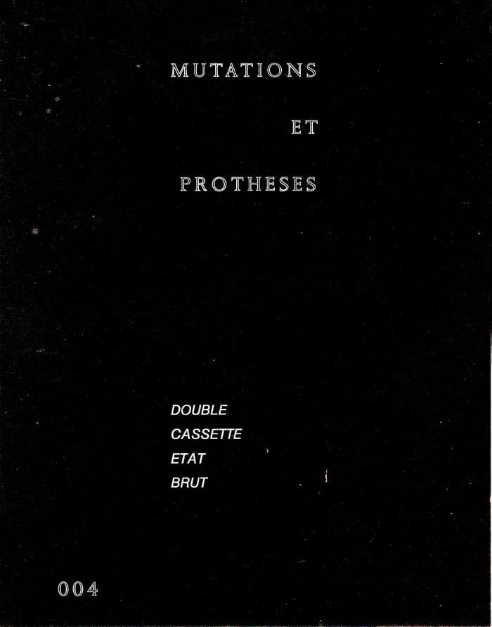 Mutations Et Prothèses