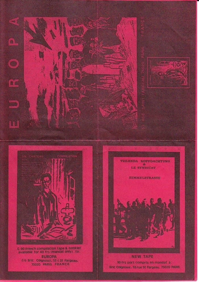 Europa Compilation and Un Château and Radical treatment Promo