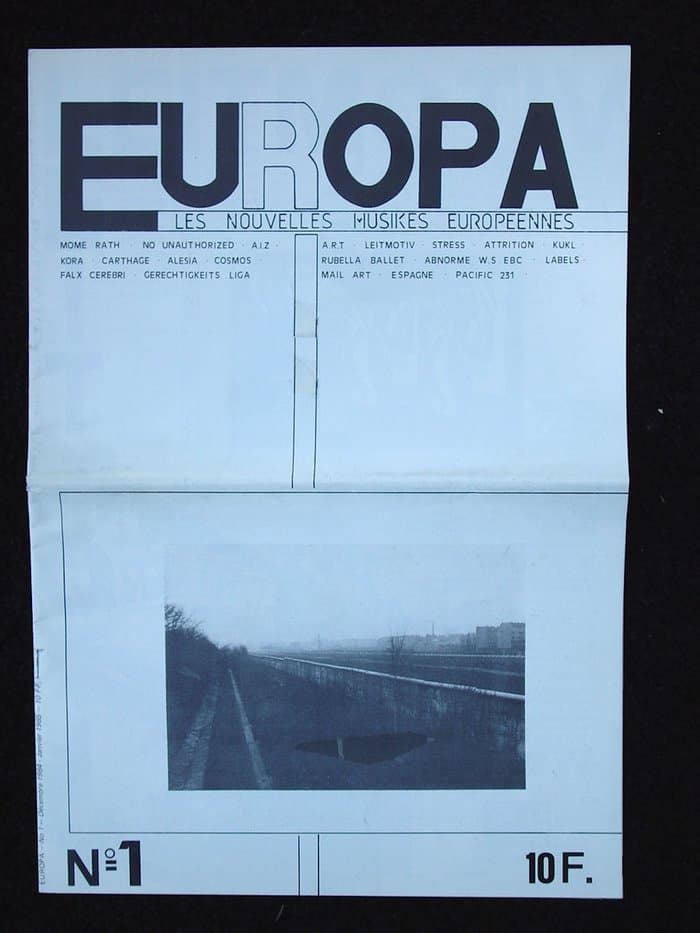 Europa Les Nouvelle Musikes Europeennes No.1