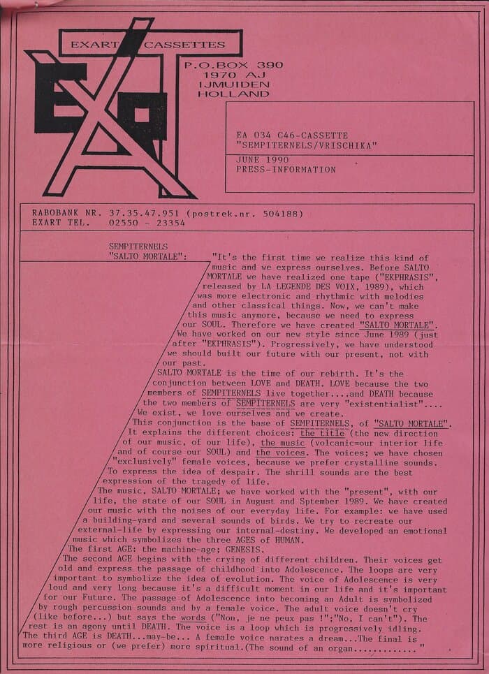 June 1990 Press Information