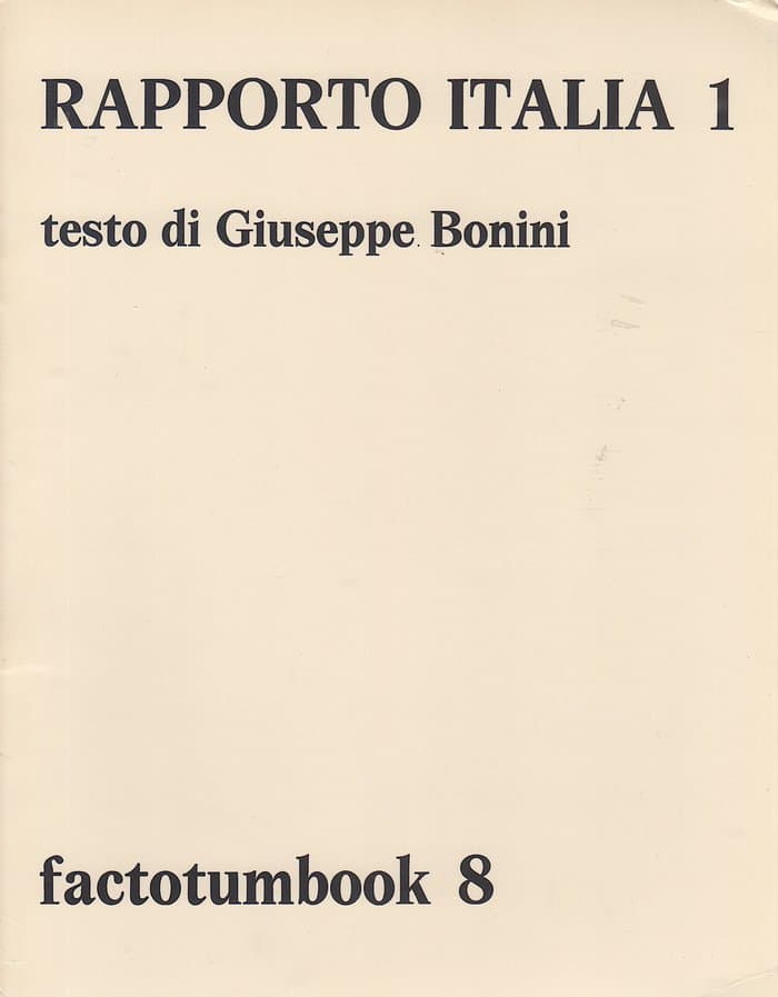 Factotumbook 08 -Giuseppe Bonini