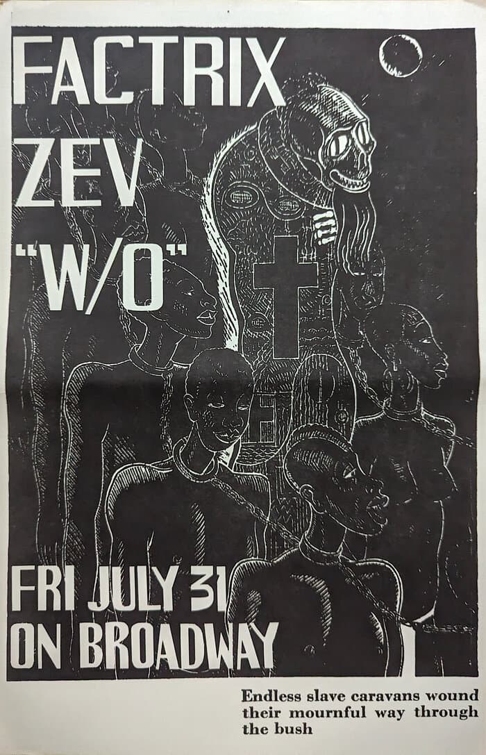 Poster Factrix with Z'ev