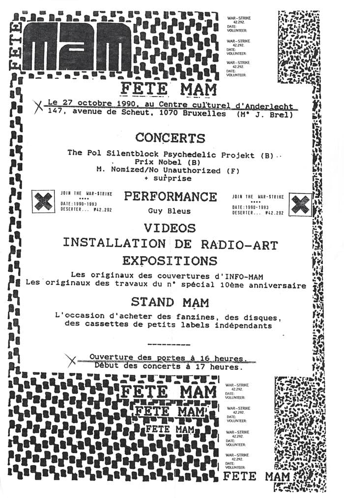 Fete MAM Poster