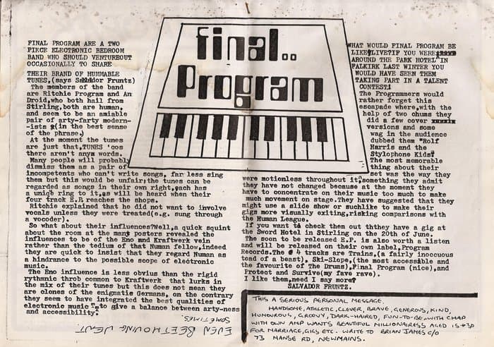 Final Program about