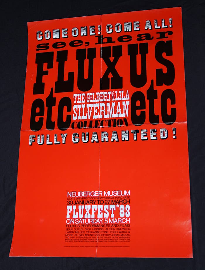 Fluxfest 1983  Neuberger Museum