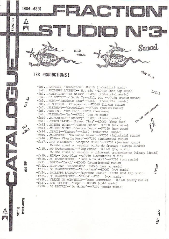Fraction Studio Catalogues and More