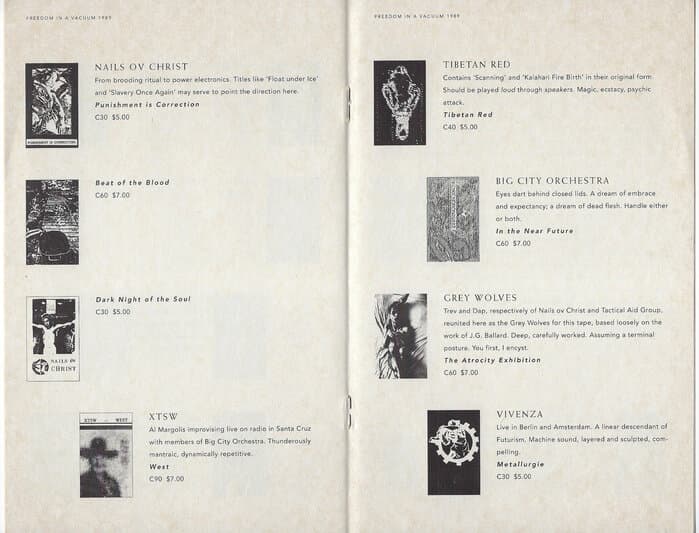 Catalogue 1989