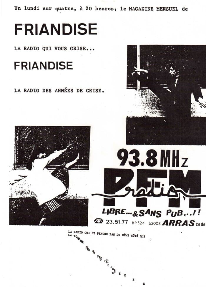 Friandise Radio Magazine Flyer