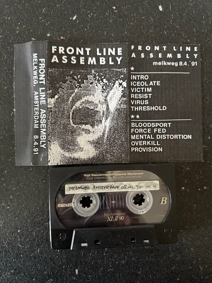 Live Melkweg Amsterdam 8.4.1991